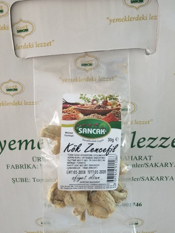 Kök Zencefil 25 Gr x 5 Adet