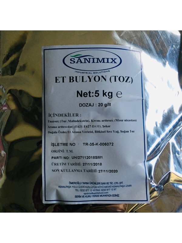 SANİMİX ET BULYON 5 KG