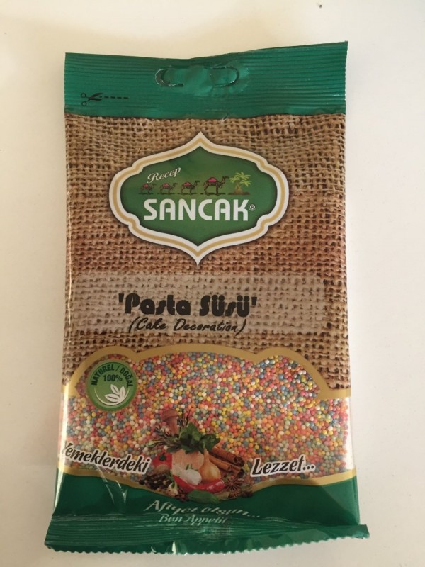 PASTA SÜSÜ BONCUK 40GR X 12 ADET