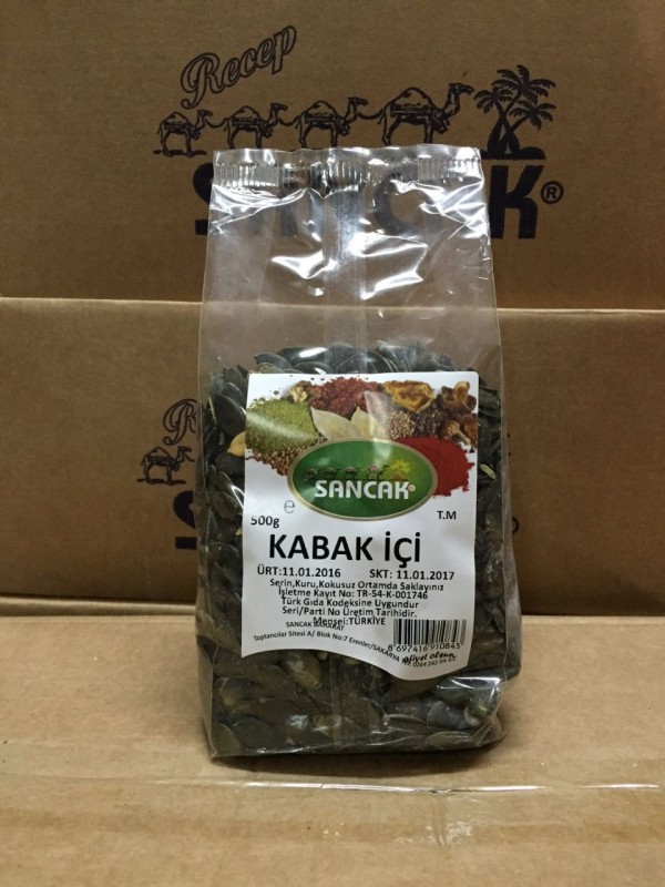 Kabak Çekirdek İçi Çiğ  1 KG