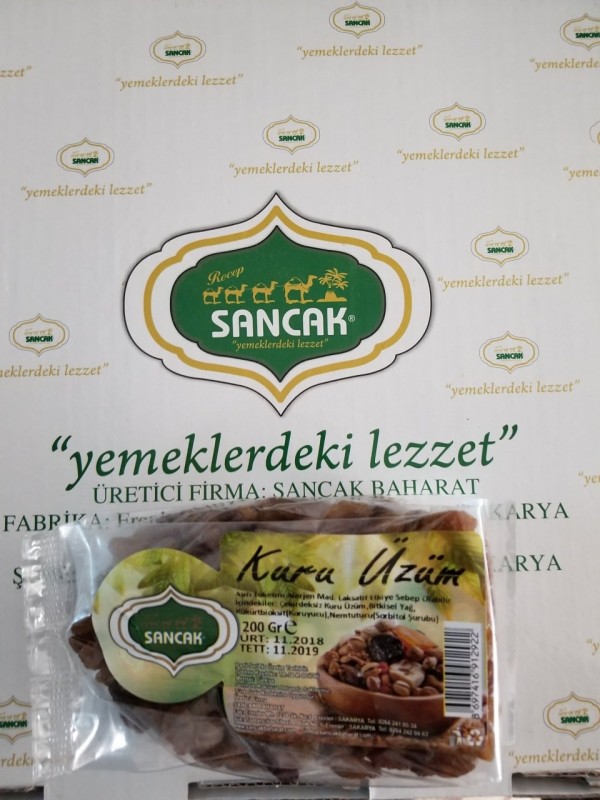 KURU ÜZÜM 250 GR X  15 ADET